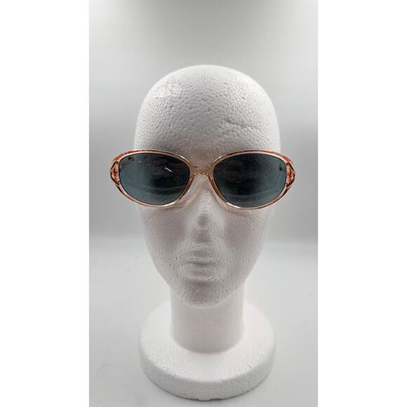 Gloria Vanderbilt Other - Vintage Gloria Vanderbilt 749 Zyloware 418 Sunglasses Frame Beige Plastic